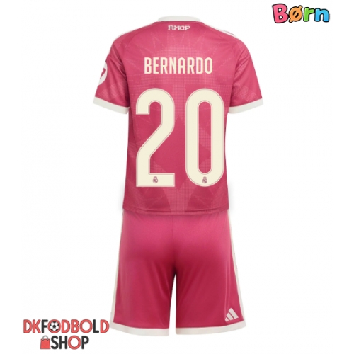 Real Madrid Bernardo Silva #20 Tredje trøje Børn 2026-27 Kort ærmer (+ korte bukser)